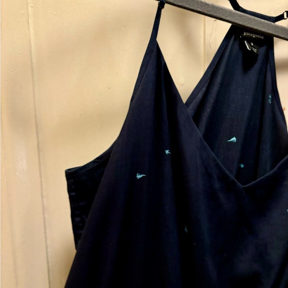 Patagonia Midi Dress, new without tags, navy blue, small size - Picture 6 of 11